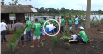EXTRATIVISTAS DO LAGO DO ATININGA RECEBEM EQUIPAMENTOS PARA EXTRAÇÃO DE ÓLEOS VEGETAIS.