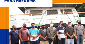 GOVERNO MUNICIPAL ENVIA UBS FLUVIAL NOSSA SENHORA DAS DORES PARA REFORMA.
