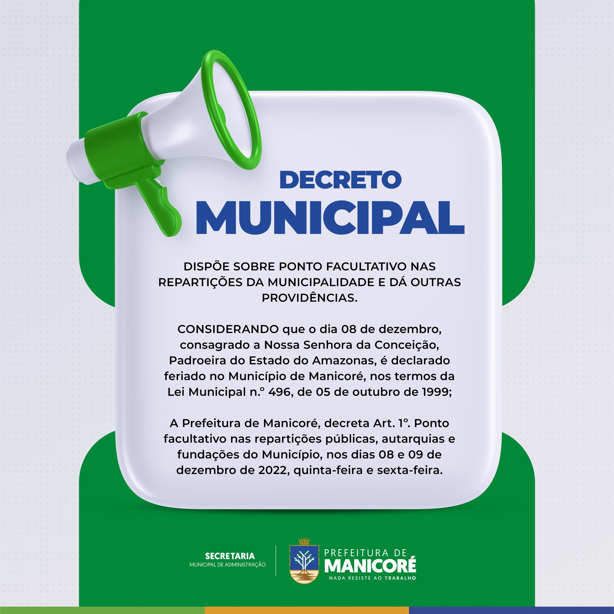 DECRETO MUNICIPAL Nº 49/2022 – Estabelece Feriado no Município de Rio  Vermelho, no dia 15 de agosto – Prefeitura de Rio Vermelho